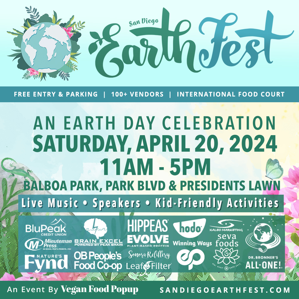 San Diego EarthFest | San Diego's Biggest Earth Day Festival | April 20, 2024 | Balboa Park
